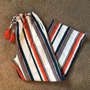Striped Linen Pants